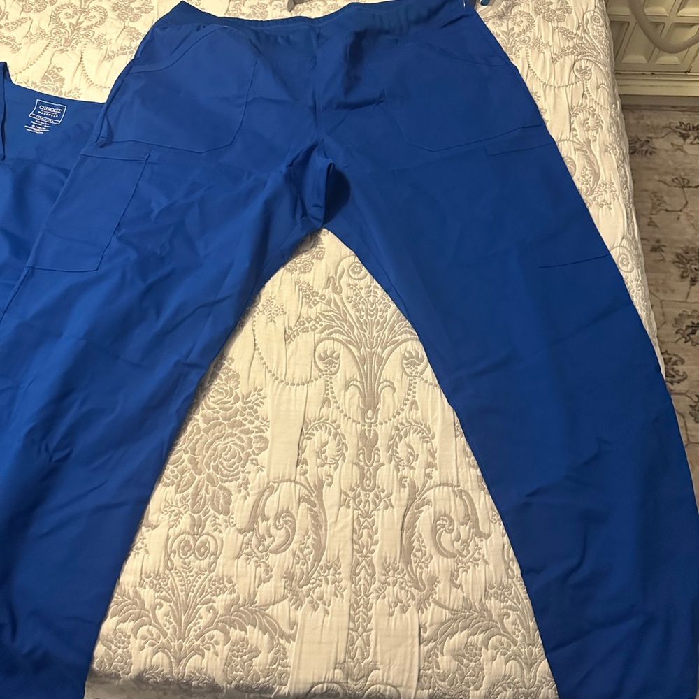 Women's Blue Straight Leg Pants